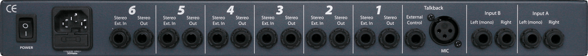 HP60 6-Channel Headphone Mixing Systems