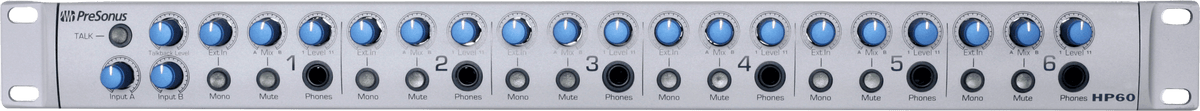 HP60 6-Channel Headphone Mixing Systems