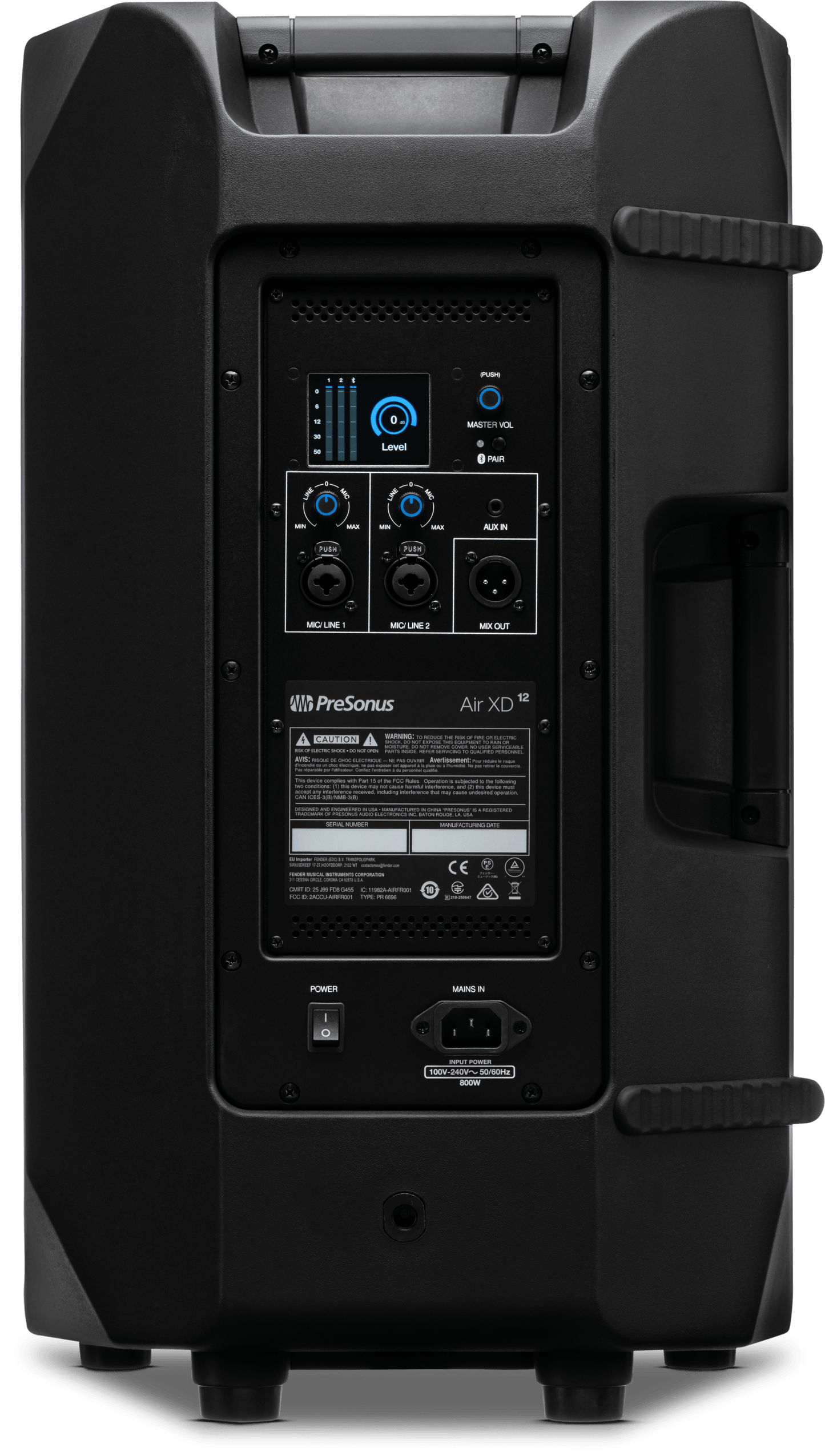 AIR XD 12 2-way 1 x 12" Active Extended Definition Loudspeaker